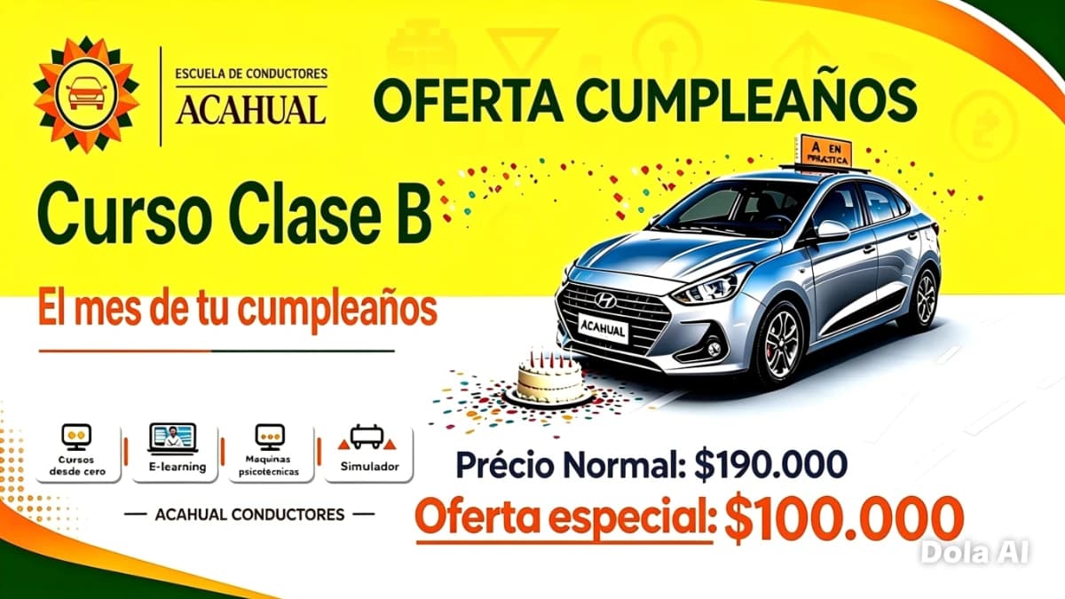 Imagen del curso Oferta mes de Cumpleaños